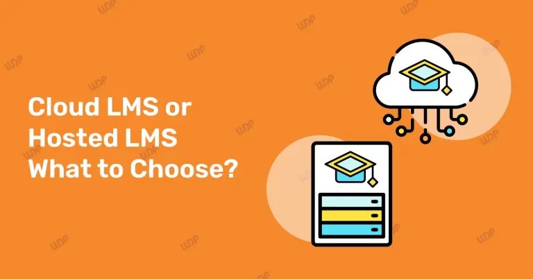 cloud LMS vs hosted LMS